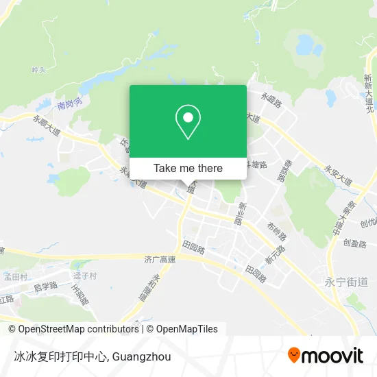 冰冰复印打印中心 map