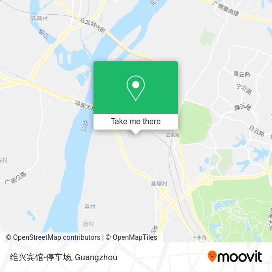 维兴宾馆-停车场 map