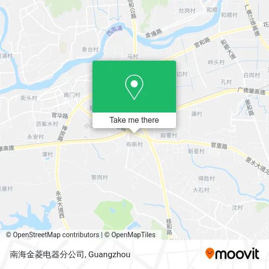 南海金菱电器分公司 map