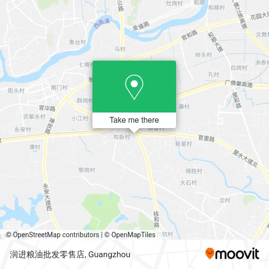 润进粮油批发零售店 map