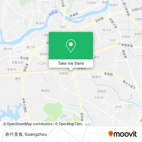 叁仟美食 map