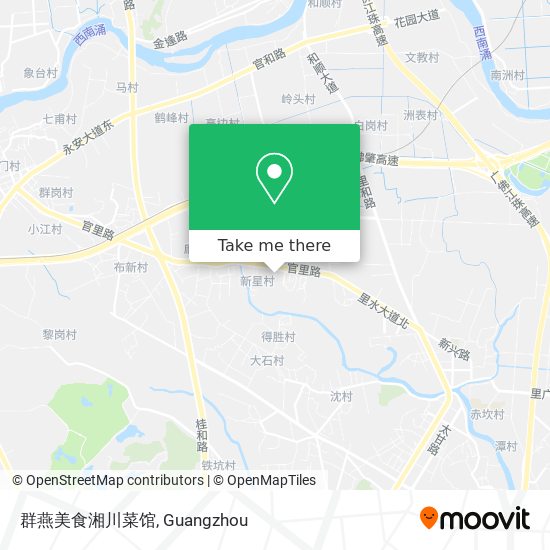群燕美食湘川菜馆 map
