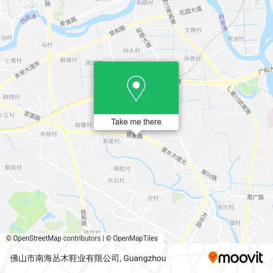 佛山市南海丛木鞋业有限公司 map