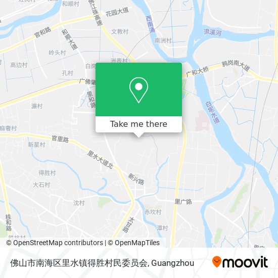 佛山市南海区里水镇得胜村民委员会 map