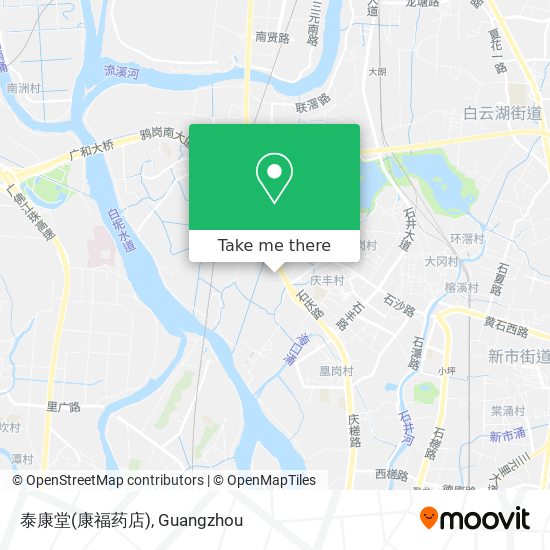 泰康堂(康福药店) map