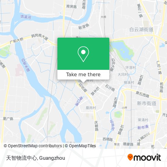 天智物流中心 map
