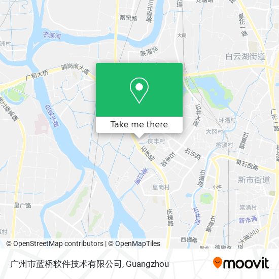 广州市蓝桥软件技术有限公司 map