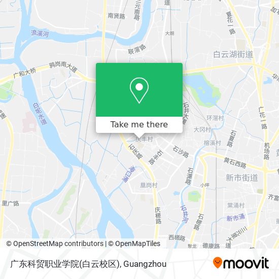 广东科贸职业学院(白云校区) map