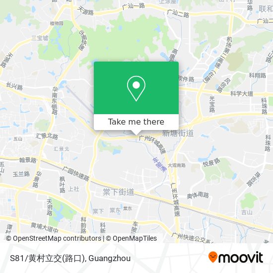S81/黄村立交(路口) map