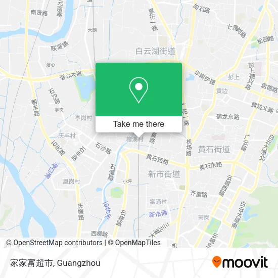 家家富超市 map
