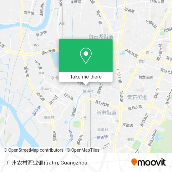 广州农村商业银行atm map
