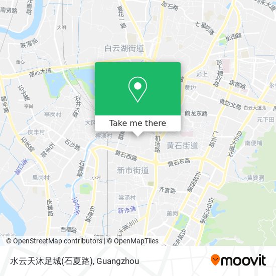 水云天沐足城(石夏路) map