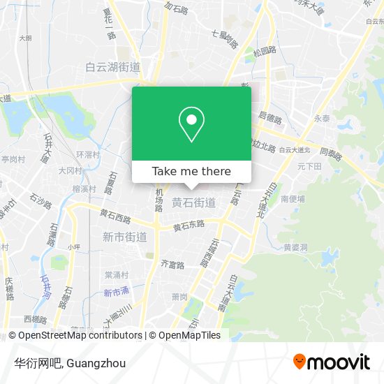 华衍网吧 map