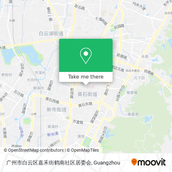 广州市白云区嘉禾街鹤南社区居委会 map