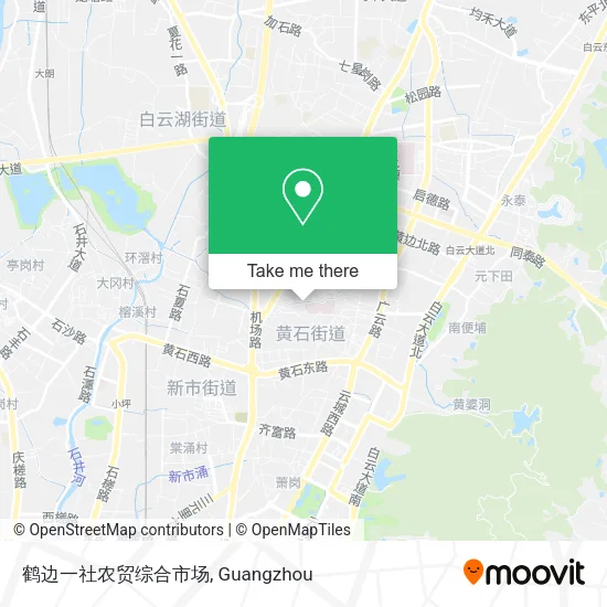 鹤边一社农贸综合市场 map