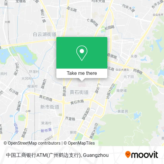 中国工商银行ATM(广州鹤边支行) map