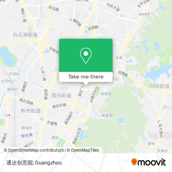 通达创意园 map