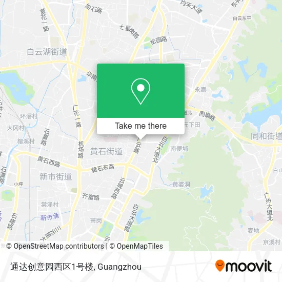 通达创意园西区1号楼 map