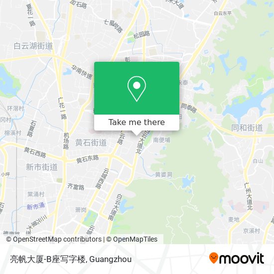 亮帆大厦-B座写字楼 map