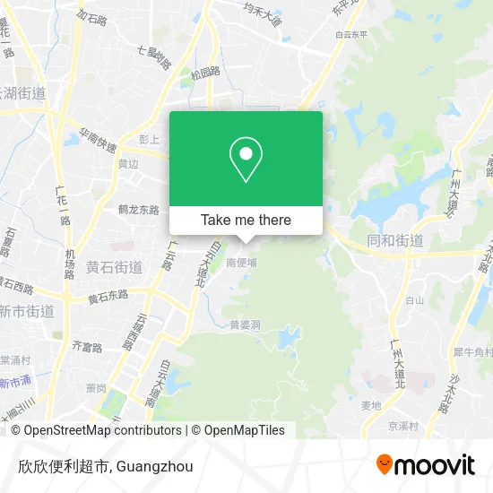 欣欣便利超市 map