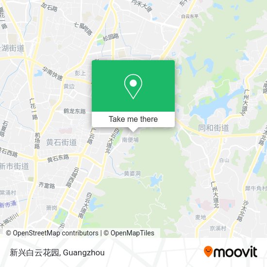 新兴白云花园 map