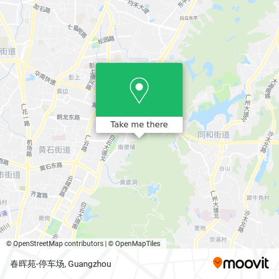春晖苑-停车场 map