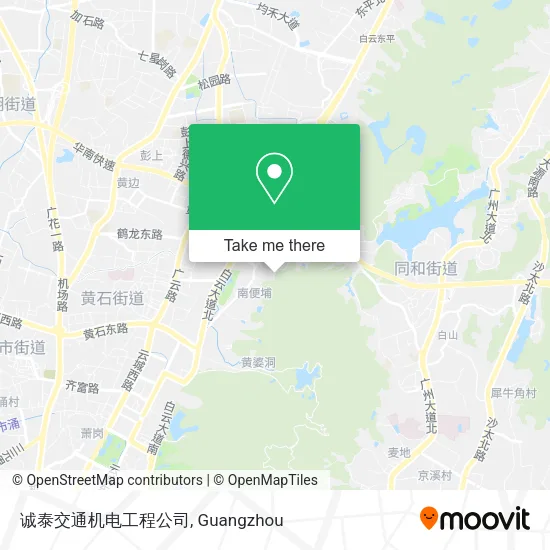 诚泰交通机电工程公司 map