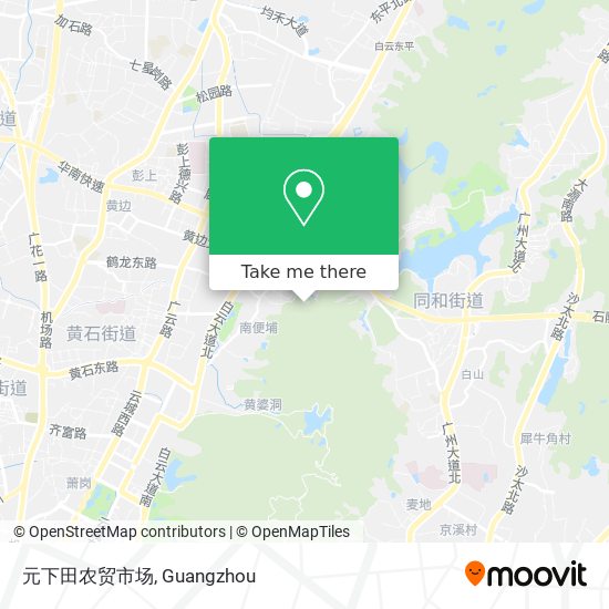 元下田农贸市场 map