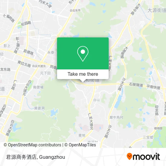 君源商务酒店 map