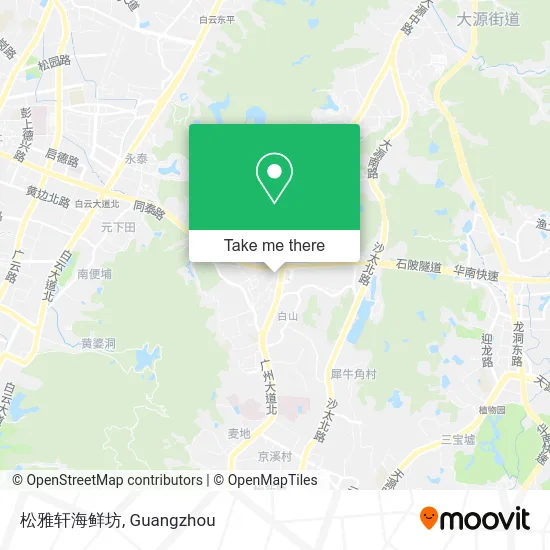 松雅轩海鲜坊 map