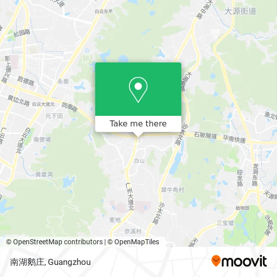 南湖鹅庄 map
