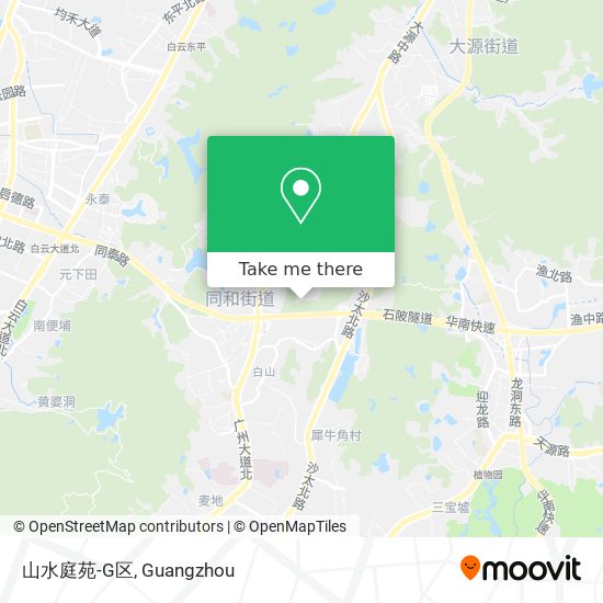 山水庭苑-G区 map