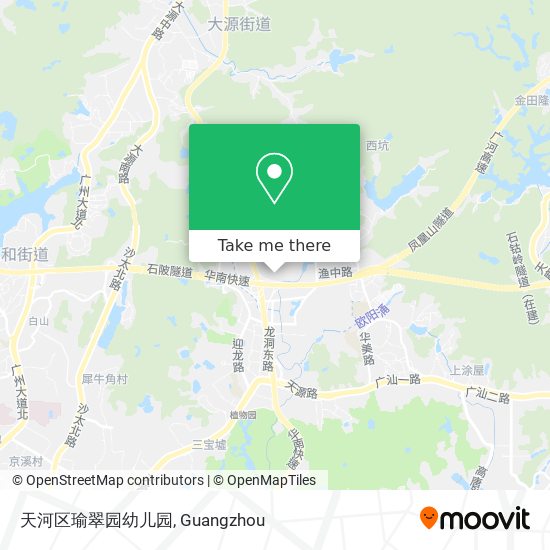 天河区瑜翠园幼儿园 map