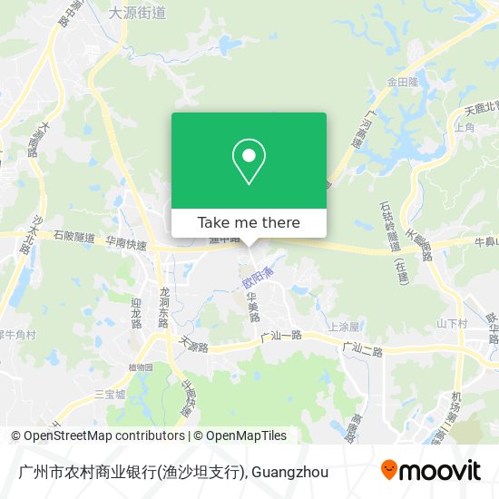广州市农村商业银行(渔沙坦支行) map