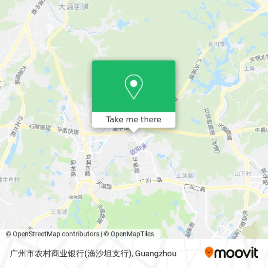 广州市农村商业银行(渔沙坦支行) map