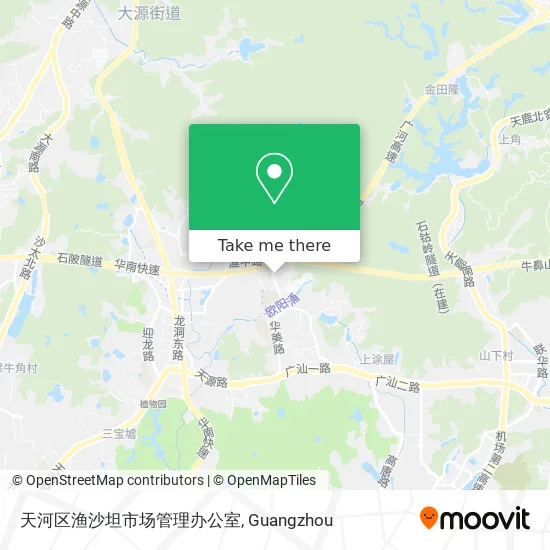 天河区渔沙坦市场管理办公室 map