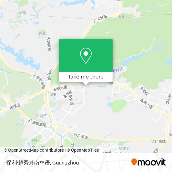 保利·越秀岭南林语 map