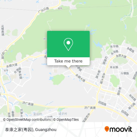 泰康之家(粤园) map