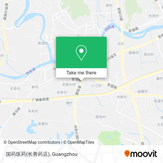 国药医药(长善药店) map