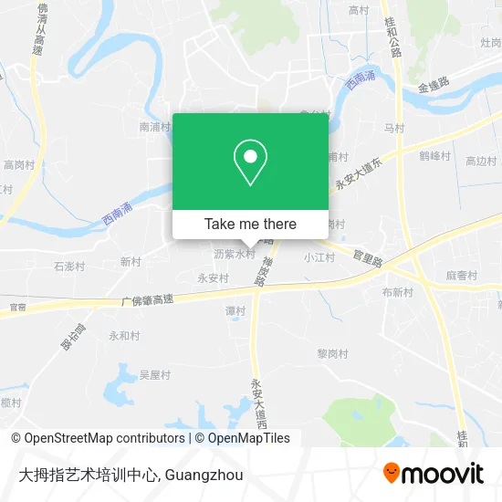大拇指艺术培训中心 map