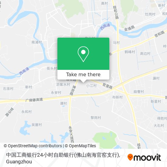 中国工商银行24小时自助银行(佛山南海官窑支行) map