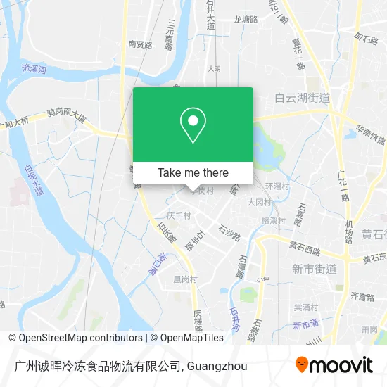 广州诚晖冷冻食品物流有限公司 map
