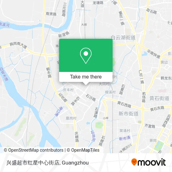 兴盛超市红星中心街店 map