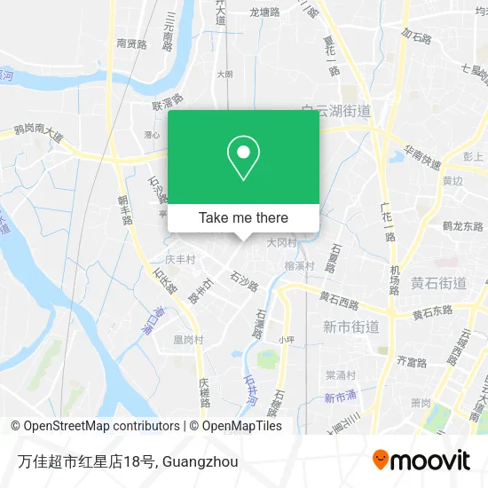 万佳超市红星店18号 map