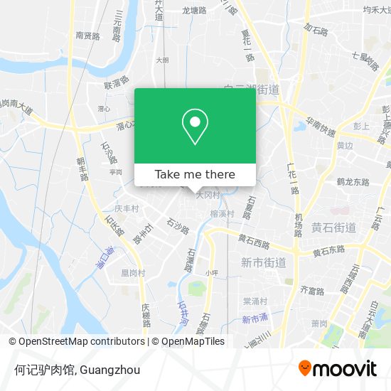 何记驴肉馆 map
