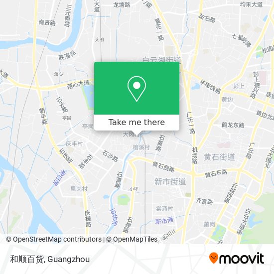 和顺百货 map
