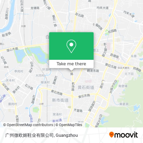 广州微欧姬鞋业有限公司 map