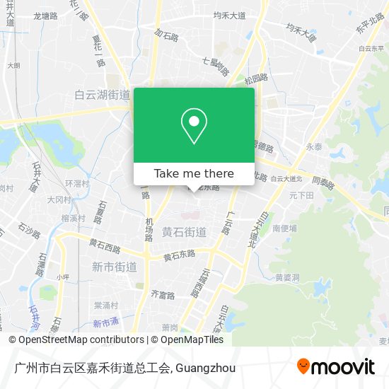 广州市白云区嘉禾街道总工会 map