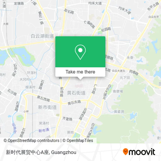 新时代展贸中心A座 map