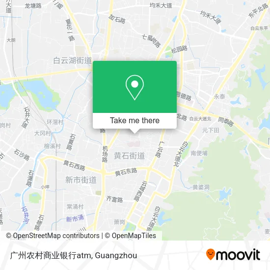 广州农村商业银行atm map